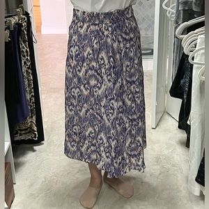Isabel Marant Etoile Asymmetrical Silk Skirt